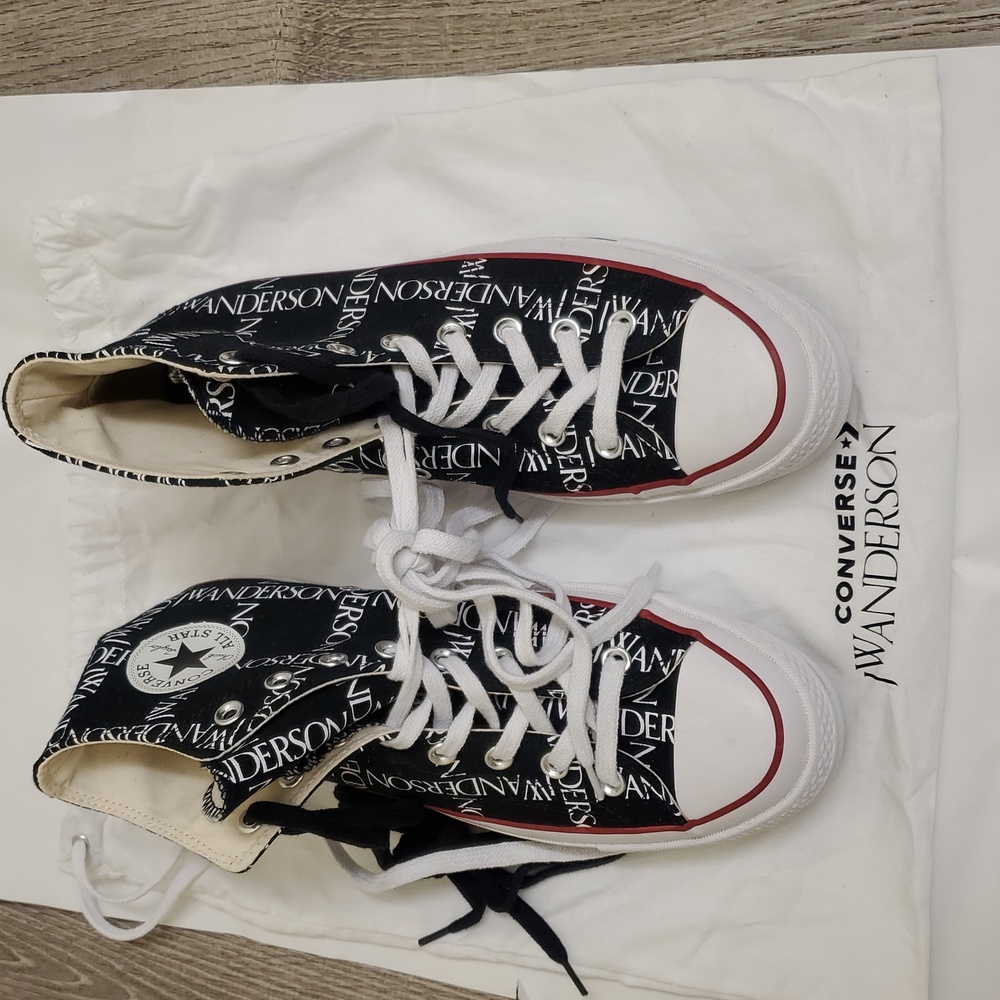 New authentic Converse All star Wanderson black sneakers size Mens 9 Women's 11